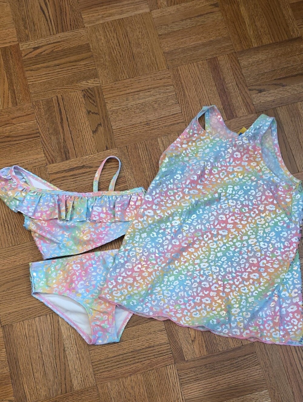 Rainbow Leopard Swim Set